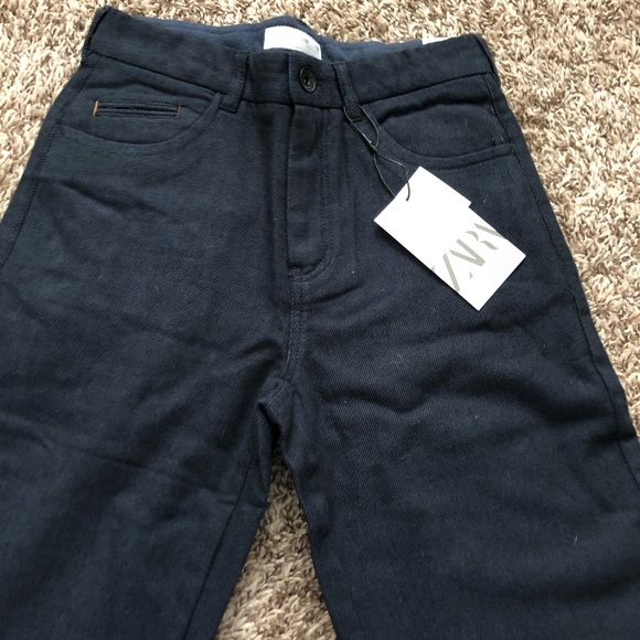 Zara Boy’s size 10y 140cm adjustable waist Paint Navy - Picture 3 of 5